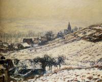 Monet, Claude Oscar - Winter At Giverny